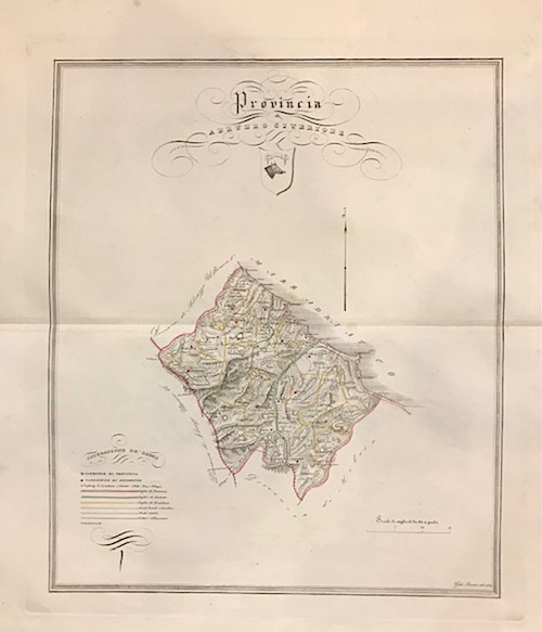 De Sanctis Gabriello Provincia di Abruzzo citeriore 1856 Napoli 
